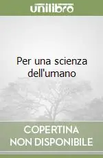 Occasione Per una scienza dell‘umano