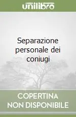 Separazione personale dei coniugi Più Venduto