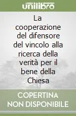Economico La cooperazione del difensore del vincolo alla ricerca della verità per il bene della Chiesa