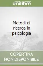 Metodi di ricerca in psicologia Offerta Limitata