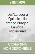 Non Perdere Dall‘Europa a Quindici alla grande Europa. La sfida istituzionale