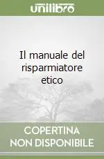 Il manuale del risparmiatore etico Promozione