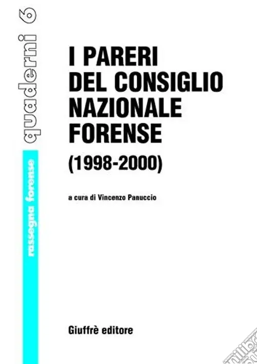 I pareri del Consiglio nazionale forense 1998-2000 Pagamento Sicuro