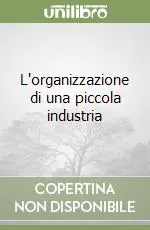 Spedito Oggi L‘organizzazione di una piccola industria