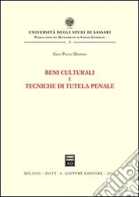 Beni culturali e tecniche di tutela penale Prezzo Scontato