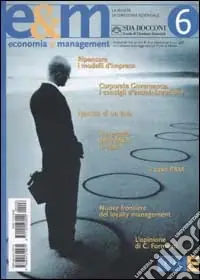 Economia & management. Vol. 6 Nuova Collezione