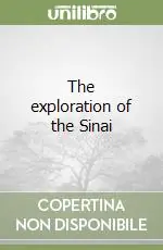 The exploration of the Sinai Must-Have