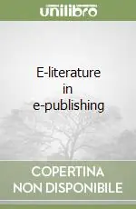 E-literature in e-publishing Compra Online