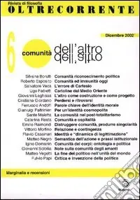 Oltrecorrente. Vol. 6 Comunità dell‘altro Promozione Esclusiva