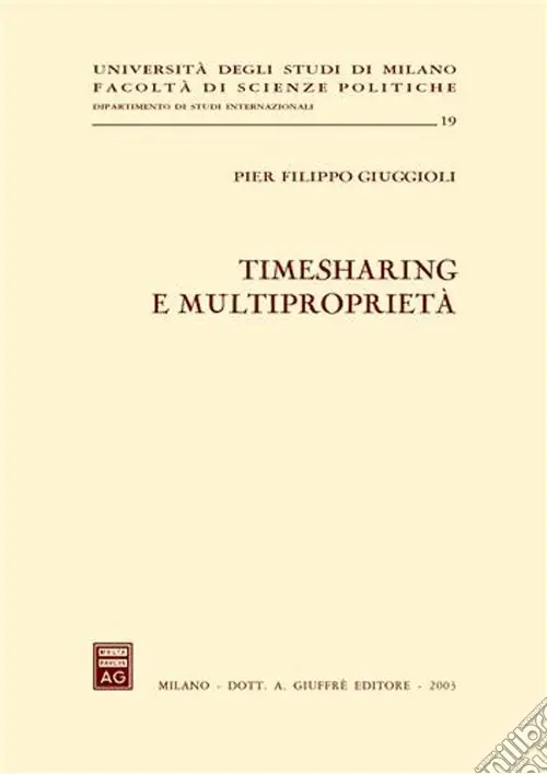 Timesharing e multiproprietà Ultime Pezzi