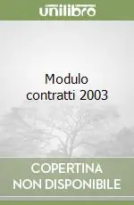 Modulo contratti 2003 Compra Adesso