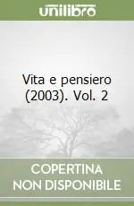 Vita e pensiero (2003). Vol. 2 Economico