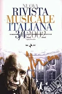 Nuova rivista musicale italiana (2002) vol. 3-4 Di Tendenza