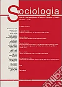 Prezzo Scontato Sociologia. Rivista quadrimestrale di scienze storiche e sociali (2002). Vol. 3