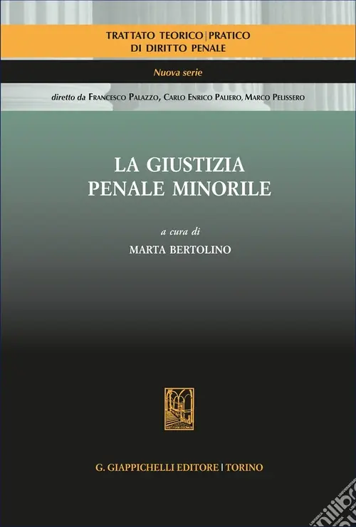 Scelto Dai Clienti La giustizia penale minorile
