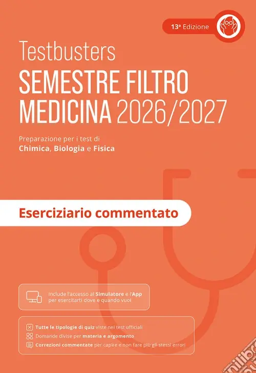 Prezzo Scontato Testbusters. Eserciziario commentato. Semestre filtro 2026/2027