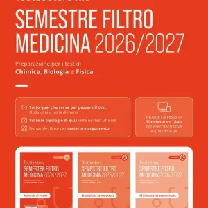 Testbusters. Kit semestre filtro 2026/2027. Con software di simulazione Scelto Dai Clienti