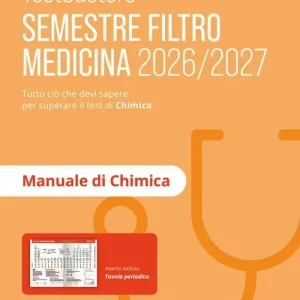 Professionale Testbusters. Manuale di chimica. Semestre filtro 2026/2027