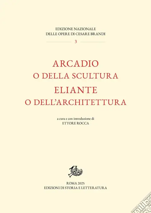 Occasione Imperdibile Arcadio o della scultura-Eliante o dell‘architettura