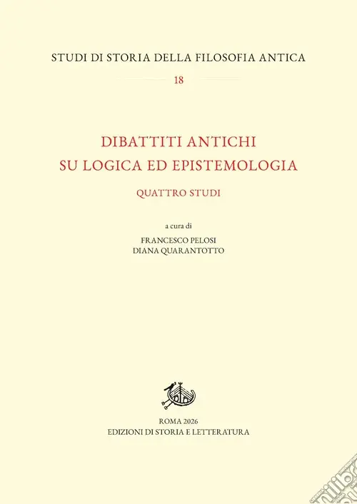 Compra Online Dibattiti antichi su logica ed epistemologia. Quattro studi