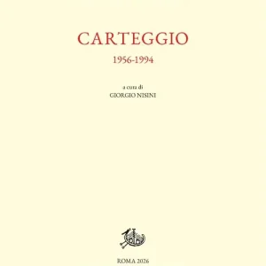 Novità Carteggio 1956-1994