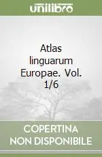 Atlas linguarum Europae. Vol. 1/6 Promozione Esclusiva