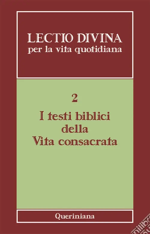 Bestseller Lectio divina per la vita quotidiana. Vol. 2 I testi biblici della vita consacrata