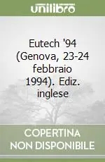 Più Venduto Eutech ‘94 (Genova, 23-24 febbraio 1994). Ediz. inglese