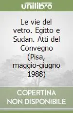 Le vie del vetro. Egitto e Sudan. Atti del Convegno (Pisa, maggio-giugno 1988) Offerta Lampo