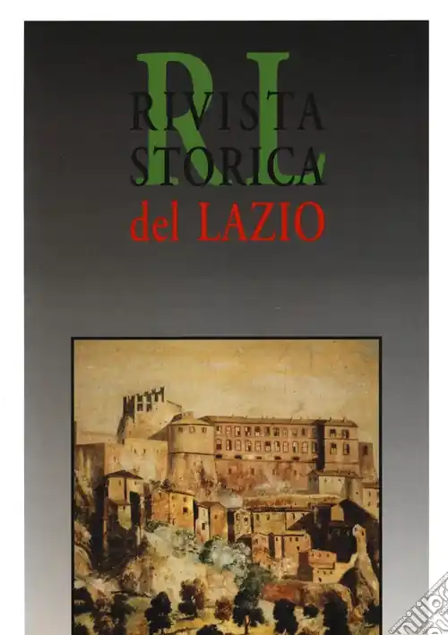Quantità Limitata Rivista storica del Lazio. Vol. 17