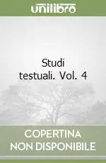 Pagamento Sicuro Studi testuali. Vol. 4