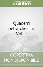 Quaderni petrarcheschi. Vol. 1 Direttamente Dal Produttore