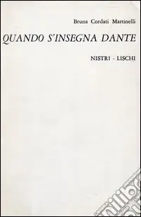Saldi Quando s‘insegna Dante