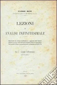 Nuova Collezione Lezioni di analisi infinitesimale. Vol. 1