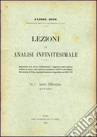 Lezioni di analisi infinitesimale. Vol. 2 Novità