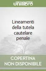 Lineamenti della tutela cautelare penale Ultime Pezzi