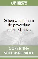 Must-Have Schema canonum de procedura administrativa