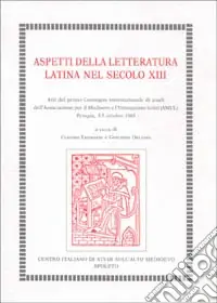 Aspetti della letteratura latina del sec. XIII Ultimissimo Modello