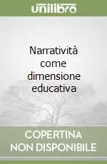 Narratività come dimensione educativa Promo Stagionale