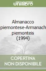 Almanacco piemontese-Armanach piemonteis (1994) Consegna Rapida