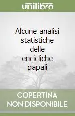 Alcune analisi statistiche delle encicliche papali Più Venduto