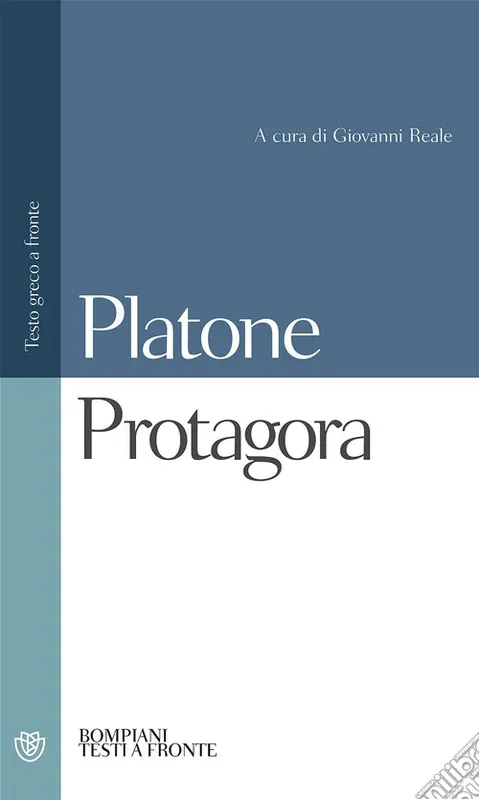 Protagora. Testo greco a fronte Sconto