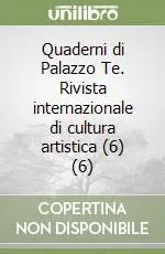 Più Venduto Quaderni di Palazzo Te. Rivista internazionale di cultura artistica (6) (6)