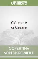 Prezzo Ridotto Ciò che è di Cesare