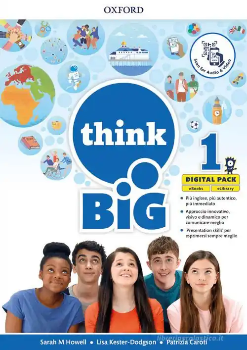 Think big 1. Student‘s book-Workbook + magazine & extra book con QR code + 5 ereade. Per la Scuola media. Con e-book. Con espansione online vol. 1 Più Venduto