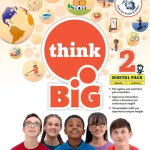 Direttamente Dal Produttore Think big 2. Student‘s book-Workbook + magazine & extra book con QR code + 5 ereade. Per la Scuola media. Con e-book. Con espansione online vol. 2