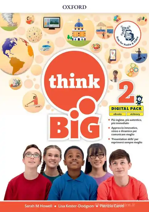 Direttamente Dal Produttore Think big 2. Student‘s book-Workbook + magazine & extra book con QR code + 5 ereade. Per la Scuola media. Con e-book. Con espansione online vol. 2