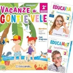 Prezzo Scontato Vacanze a gonfie vele + Eserciziari EDUCA ITA-MAT. Per la Scuola elementare vol. 2
