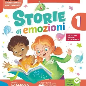 Storie di emozioni. Con Metodo 4 caratteri, Quaderno di Scrittura 4 caratteri, Letture e Grammatica, Quaderno CreATTIVO, Matematica e Informatica con eserciziario, D vol. 1 Economico