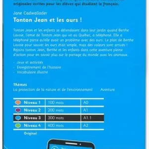 Soddisfatti O Rimborsati Tonton Jean et les ours! A1.1. Con File audio per il download